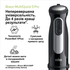 Погружний блендер Braun MQ55307M default