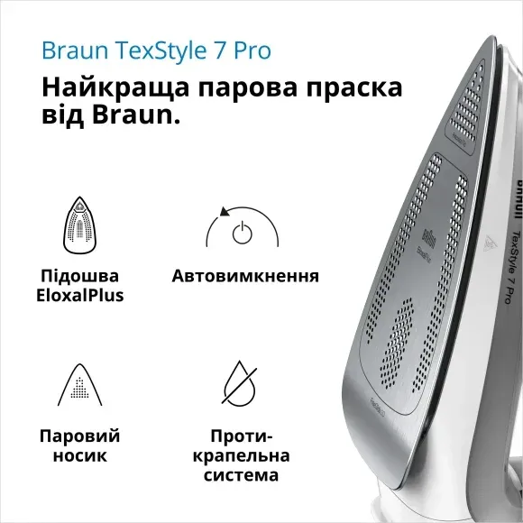 Праска Braun TexStyle 7 Pro SI7149WB default