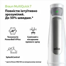 Погружний блендер Braun MQ7020WH default