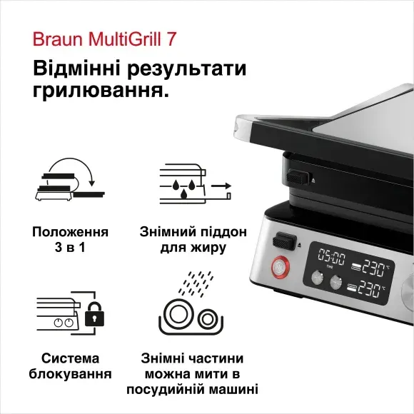 Електричний гриль Braun CG7040 default