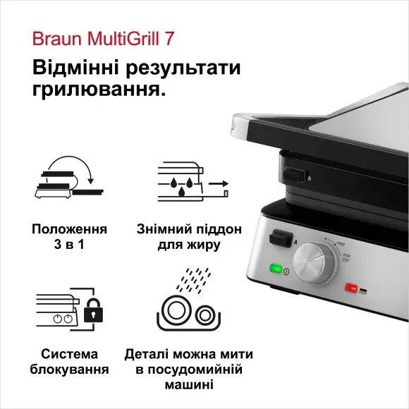 Електричний гриль Braun CG7020 default