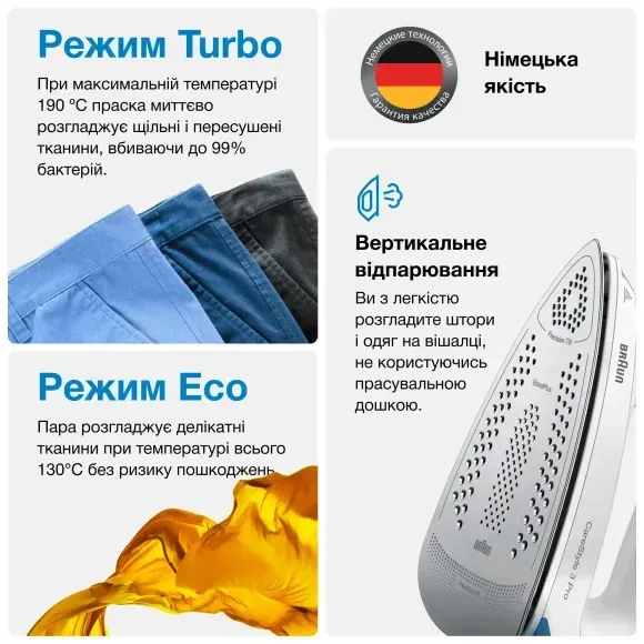 Прасувальна система Braun CareStyle 3 IS3157BL default
