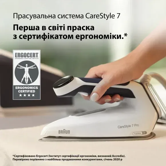Прасувальна система Braun CareStyle 7 Pro IS7282BL default